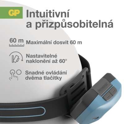 GP Discovery P8584GP změna úhlu svícení